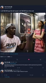 Greta never burn the coal