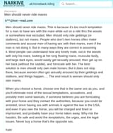 MenShouldNotOwnMares