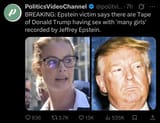 epstein taped trump with many girls