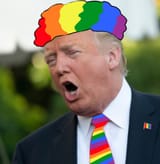 (clown subhuman trump)