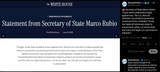 Secretary of State Marco Rubio, &#039;Israel acted unilaterally tonight against Iran. The U.S. was not involved. Our priority is protecting American forces. President Trump 13-06-2025