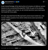 Israel shared footage of the destruction of a Iranian air defense system (seems to be a converted Khordad-SA-71-62). As part of the attacks, dozens of radars and surface-to-air 13-06-2025 HD