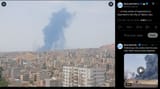 A new series of explosions is reported in the city of Tabriz, Iran 13-06-2025, Preliminary info states that the area near Tabriz Airport was targetted. HD