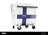 garbage-container-with-finnish-flag-3d-rendering-isolated-on-white-background-2JH5X38-208680317