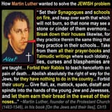 martin luther solution to jewish question