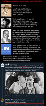 ADL Leo Frank origin