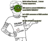 hello fellow drumph i mean trump supporters