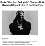 certified pedophile