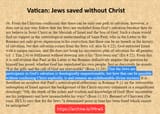 vatican jews still saved it is a mystery lmao