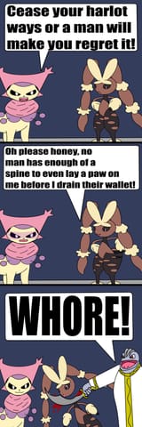 Enforcing Sharia Law on Lopunny