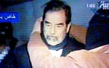 saddam getting ready to hang out with all his friends