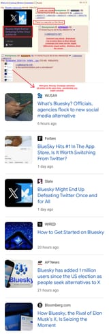 Bluesky suddenly the hottest thing in world history according to media
