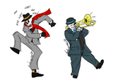 Skanking skellington