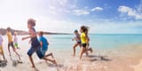 2025 California beach teens playing