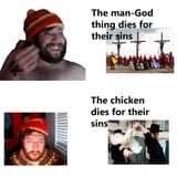 ALdy and the chicken1