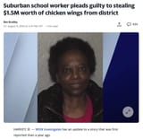 msm article stealng 1.5 million worth of chicken wings black woman