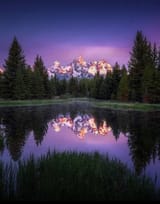 Twilight In The Tetons, June 15, 2022 ~ Grand Teton National Park, Wyoming