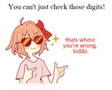 can&#039;t check those digits