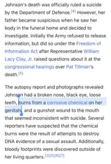 Pat Tilman&#039;s Death Army Cover Up