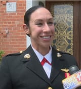 Satz becomes 1st female Marine to pilot F-35 jet