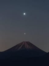 Venus : Jupiter : Mt Fuji