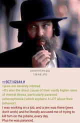 inbread paranoid jew