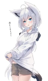 Fubuki mit Pullover_Шираками Фубуки