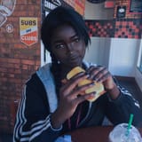 chug gf at the sandwich shop
