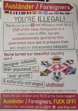 you are illegal - democracy is dead