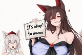 AI it&#039;s okay to awoo (awoo can&#039;t believe it)