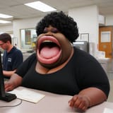 Average black woman