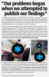 cant publish circumcision findings
