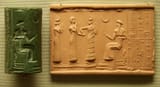 Sumerian_Cylinder_Seal_of_King_Ur-Nammu