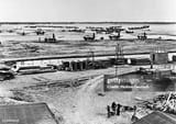 american-lend-lease-fighters-and-bombers-on-the-ground-at-a-delivery-depot-in-iran-the-bombers