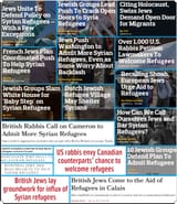 jews syrian refugees