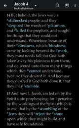 Mormon knows attribute of the jews_070140