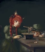 Orin_Die Holzwage__kaenbyou_rin_and_chen_touhou_drawn_by_amibazh__sample-a0aecee8bad515d9ce9409561f5c5abc