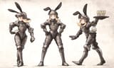 Gothic Bunny Armour 004564
