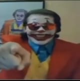 gypsy crusader pointing and laughing
