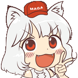 victory sign awoo