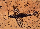 Bf 109 of the Luftwaffe 27 (JG 27) over the Libyan desert, Spring 1942