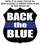 back the blue