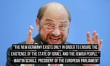 Martin Schulz SPD about Israel