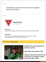 Expelled from many countries for behavior not fine. pol thinks the number is 109. However, they don&#039;t account for all of the tricks, according to snopes the real number is 1366