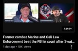 Ex-cop SWATed