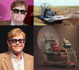 Elton John Time Machine Fanboat Airboat Swamp