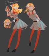 elf girl drapes2