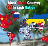 most hated countries