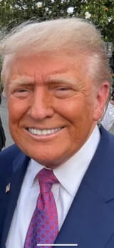 trump orange face