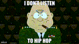 i dont listen to hip hop south park